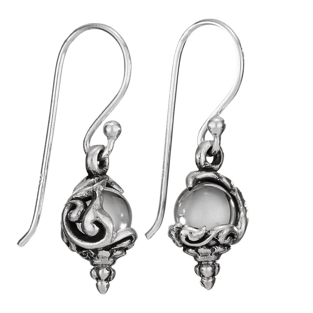 Tiger Mountain Jewelry Raindrops and Rainbows Sterling Silver Moonstone Earrings Iveys On Ascot